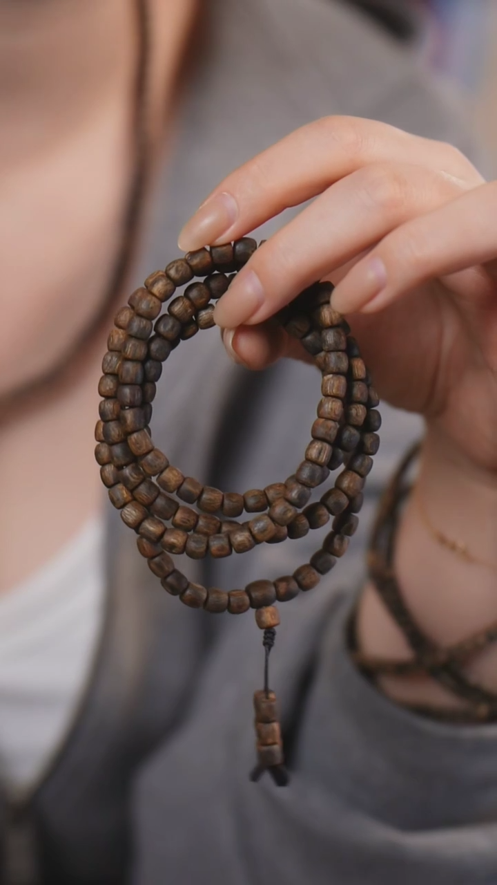 【闪购商品】沉香手串沉水树心乌身S2501014