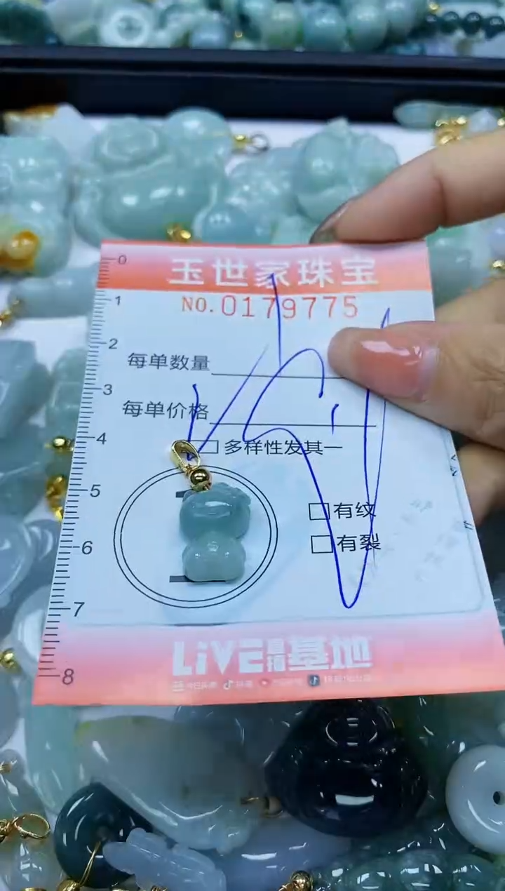 【闪购商品】翡翠颈饰未镶嵌闪购0179775多样性发其一