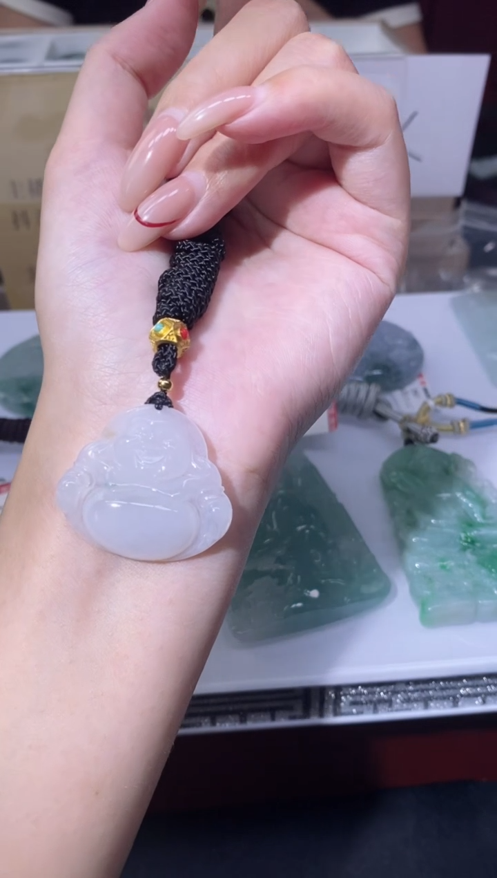 颈饰未镶嵌翡翠34688