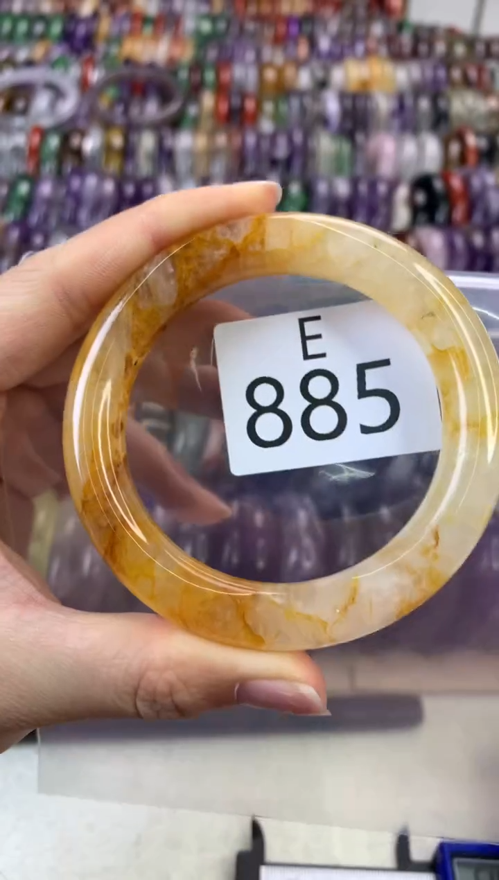 【闪购商品】水晶水晶手镯E未镶嵌885-55