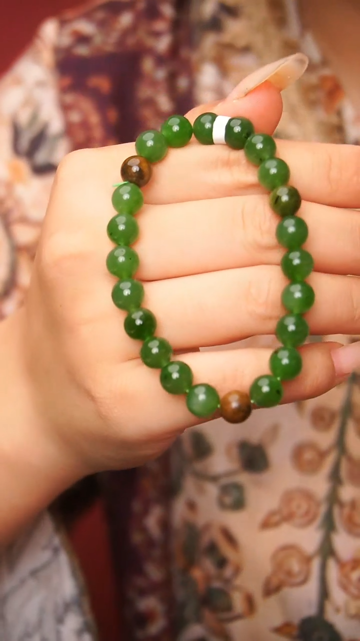 未镶嵌手串和田玉A04