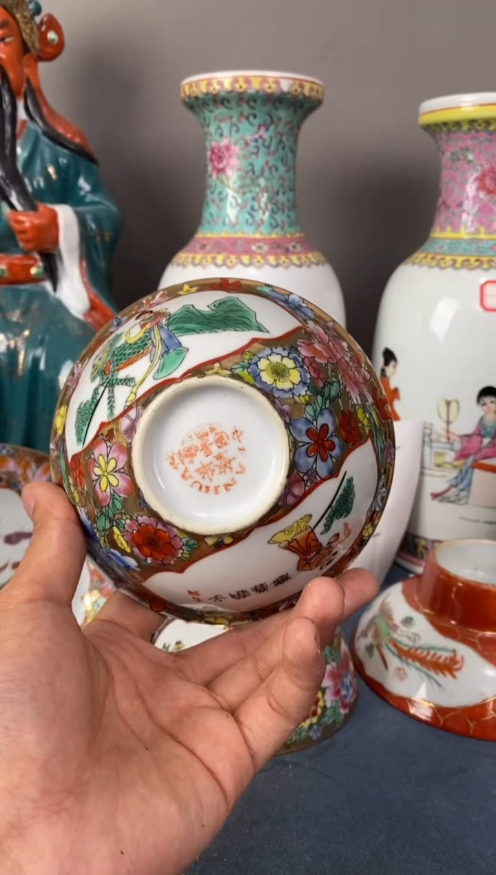 摆件陶567老厂瓷微瑕慎拍（已开价）