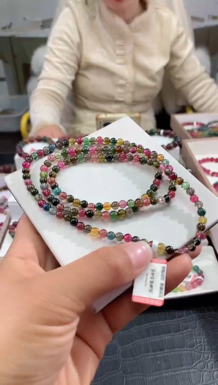 【闪购商品】碧玺手链未镶嵌多样性发一条