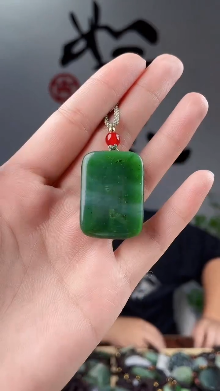 和田玉未镶嵌颈饰拍一发一，多样性发货