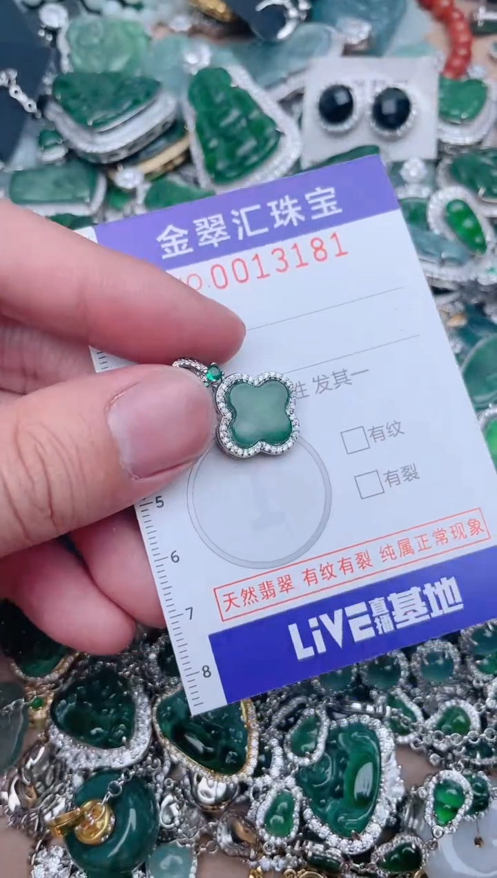 【闪购商品】翡翠颈饰未镶嵌13181....