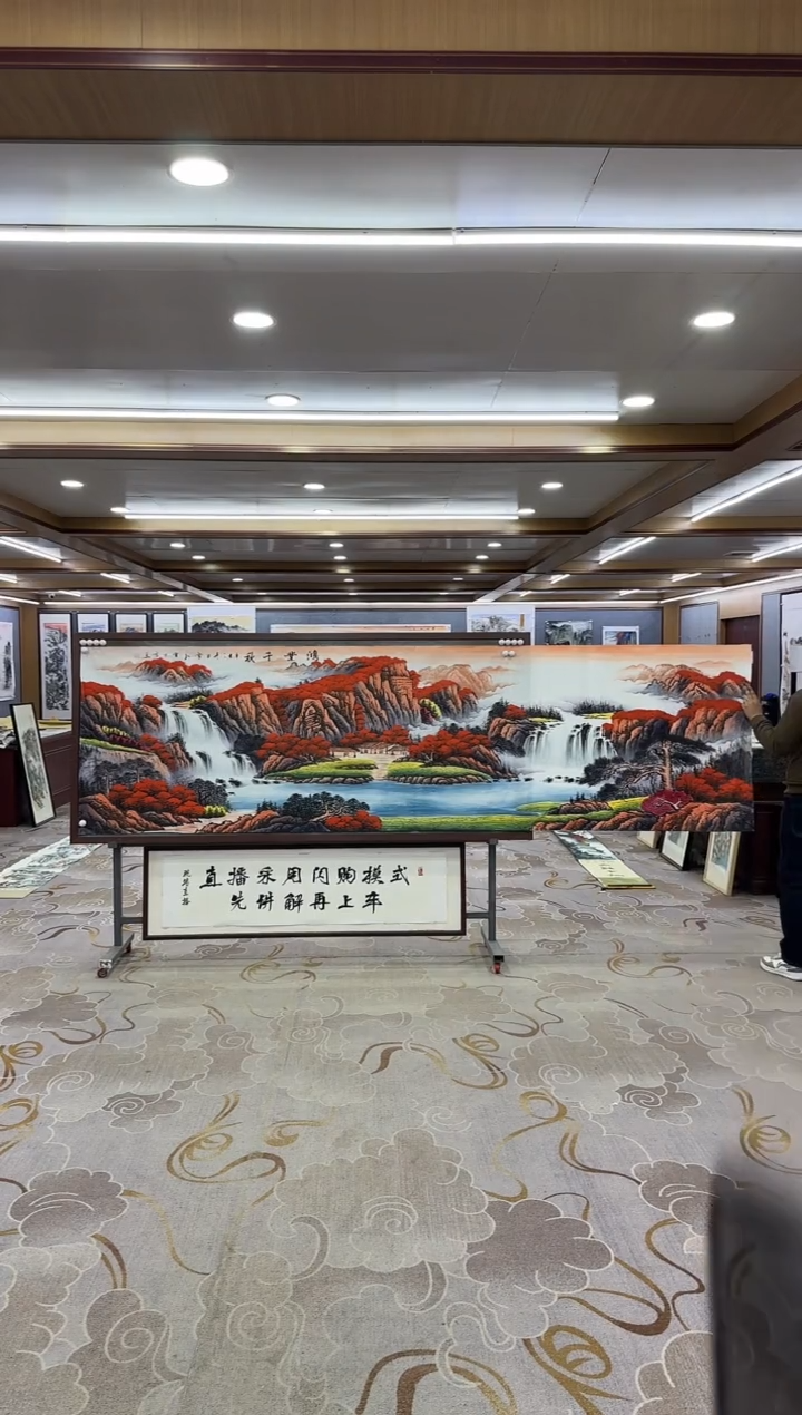 【闪购商品】绘画1刘雪红-小丈二-山水国画