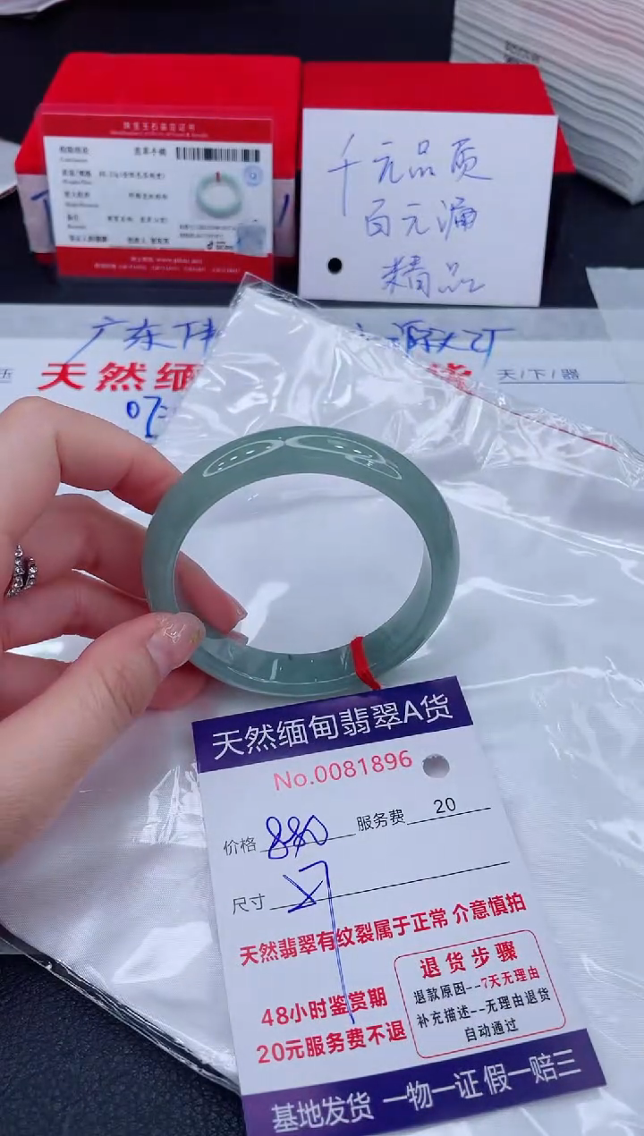 未镶嵌手镯翡翠880.00