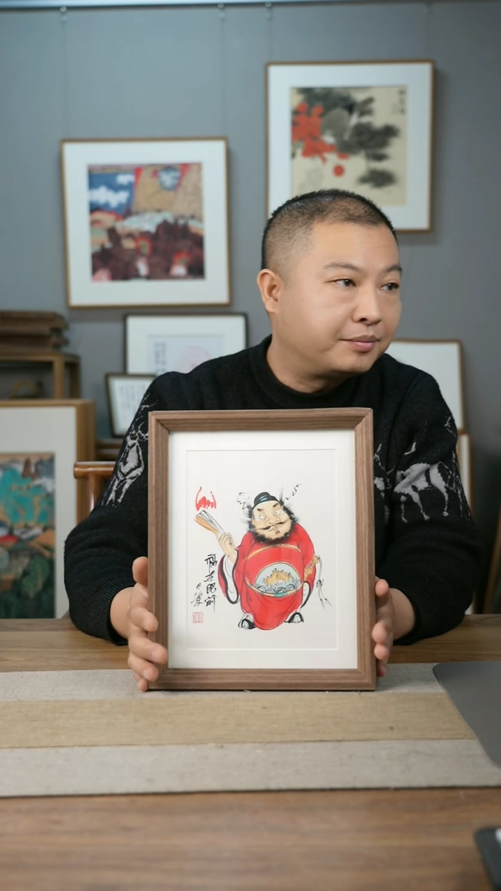 【闪购商品】书法协会会员老师带框作品-手书/绘同款作品