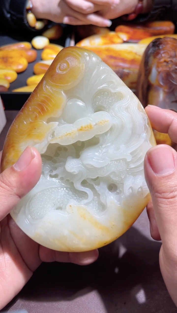 【闪购商品】和田玉（子料）挂件未镶嵌YL-XX-1.15-3