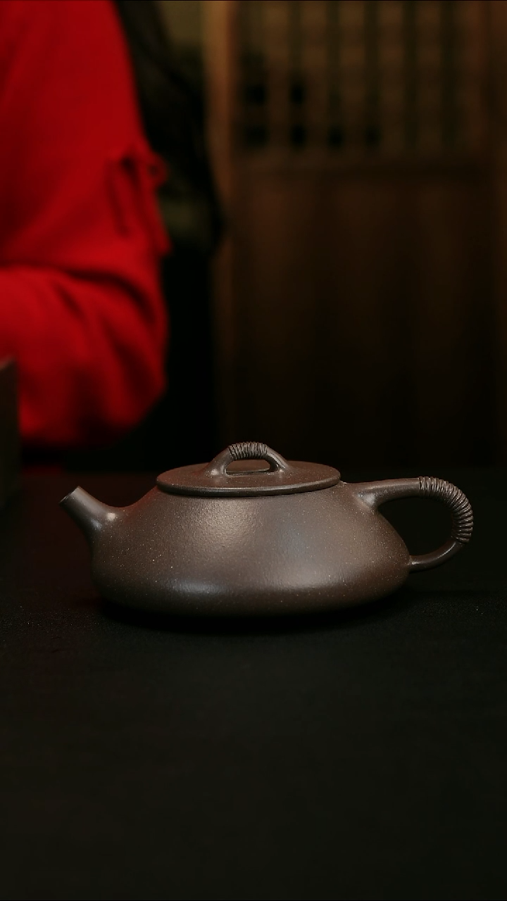 【闪购商品】紫砂茶壶紫砂壶大水谭紫泥线瓢170cc