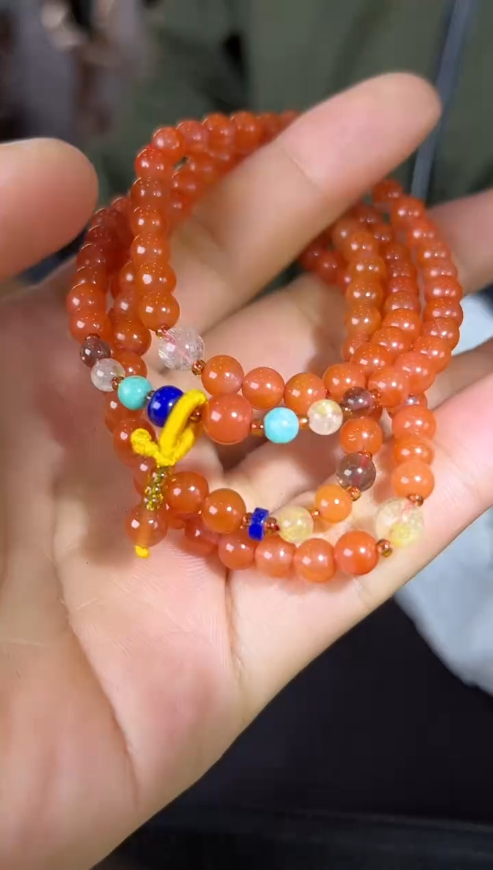 保山天然南红108颗