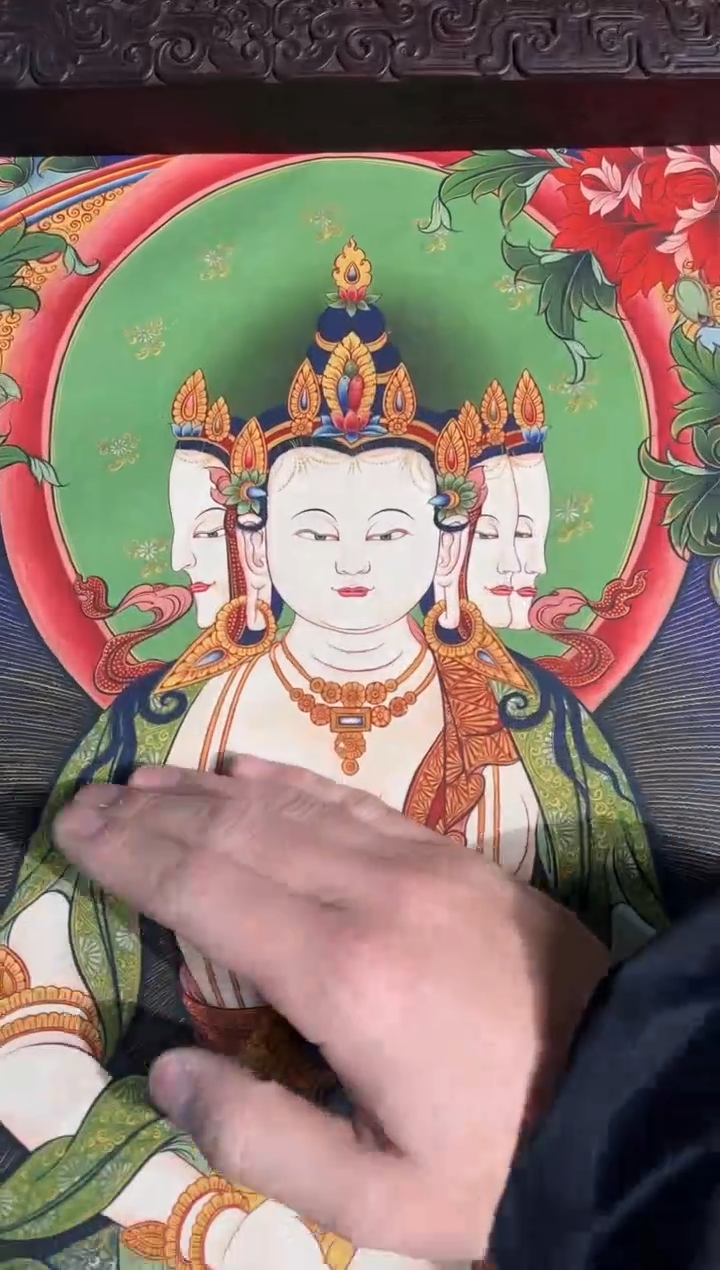 卷轴画天天的唐卡tk160