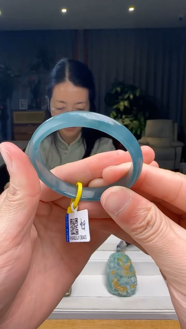 【闪购商品】翡翠手镯未镶嵌DY@@960Q3J13043