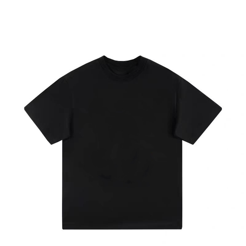 AMAZCOOL 立体刺绣圆领宽松短袖T恤5747