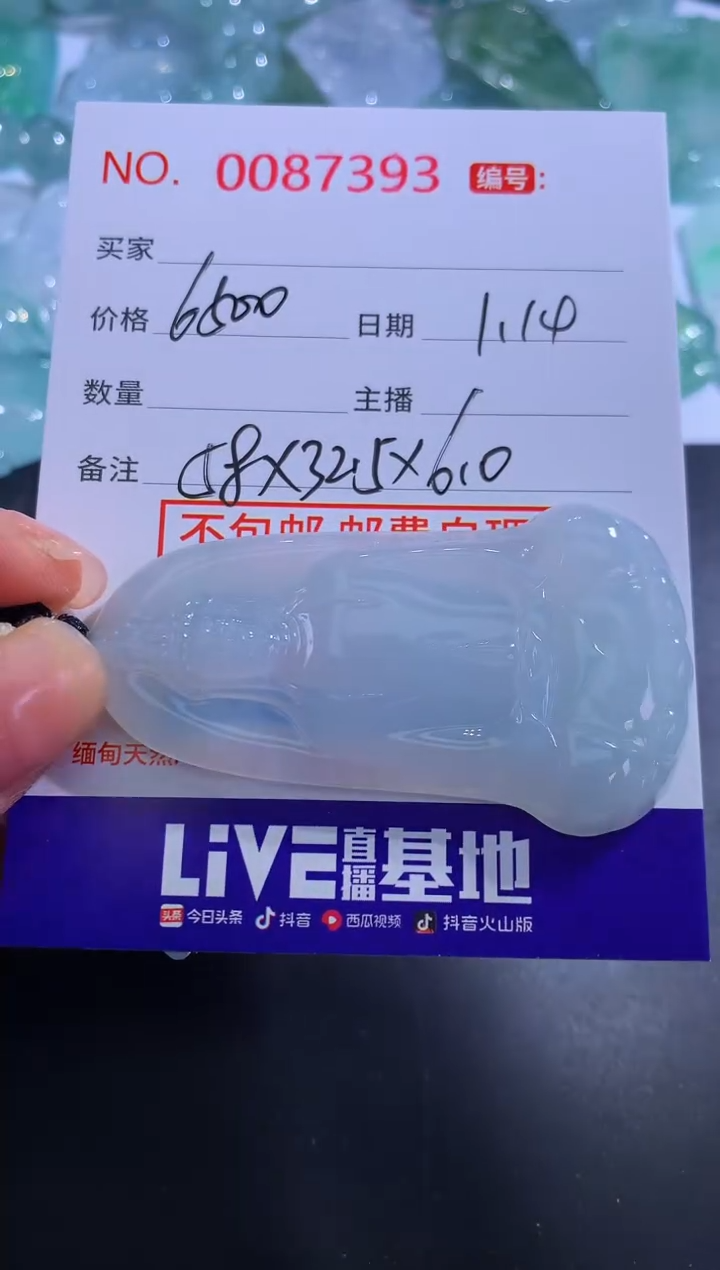 【闪购商品】翡翠颈饰未镶嵌！