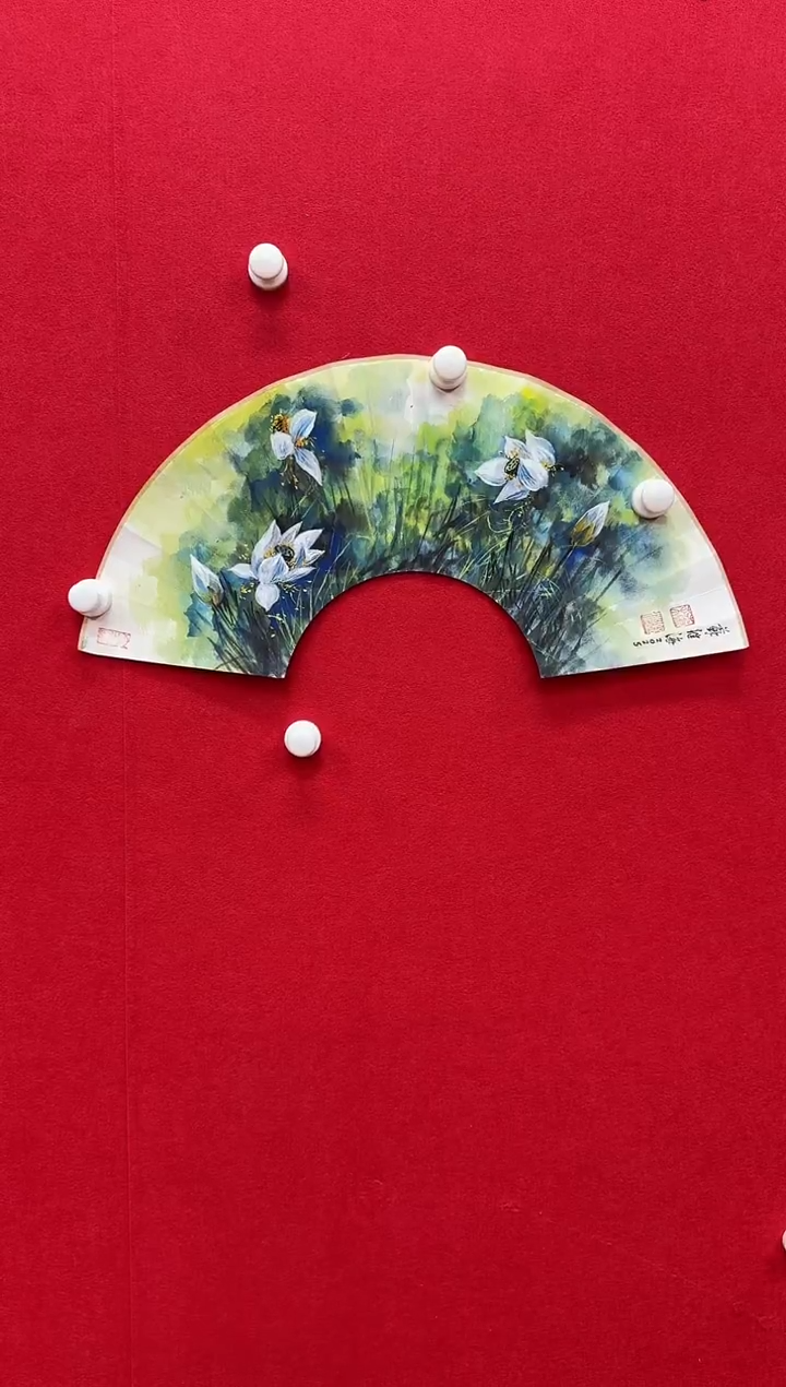 国画Z天津人美--苏继海老师-1平尺扇面