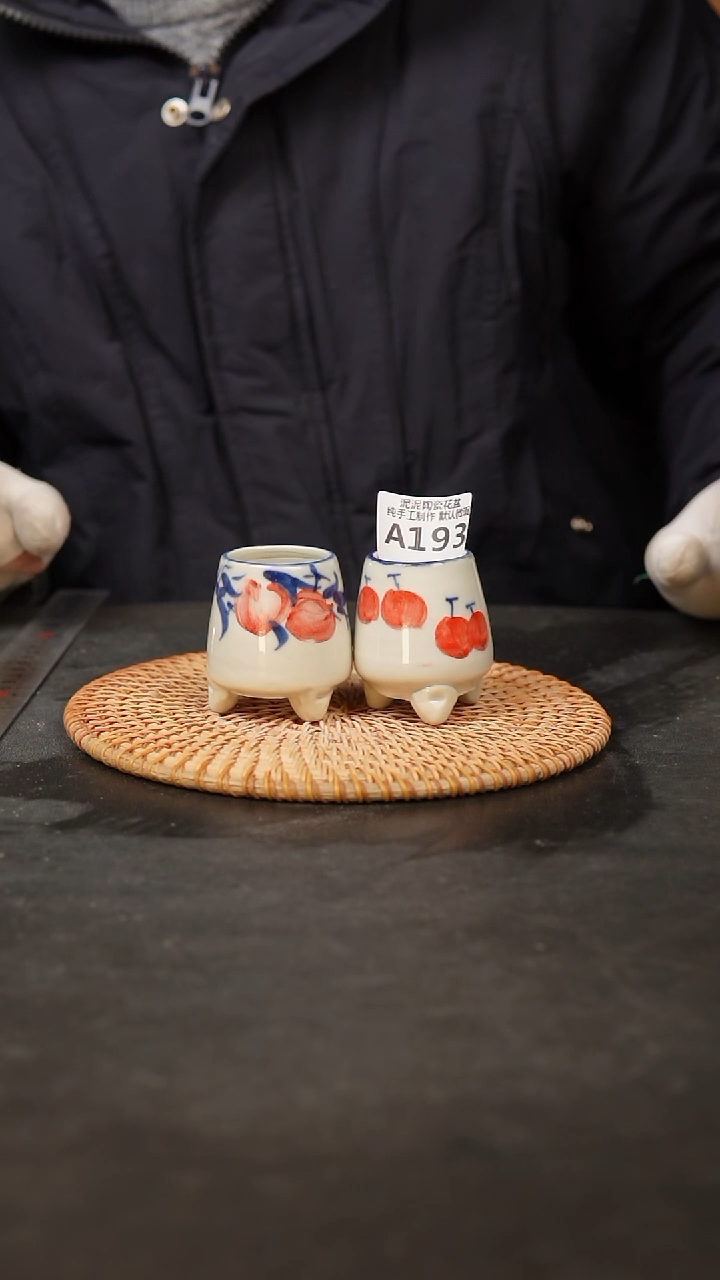 【闪购商品】瓷片193泥泥手工花盆