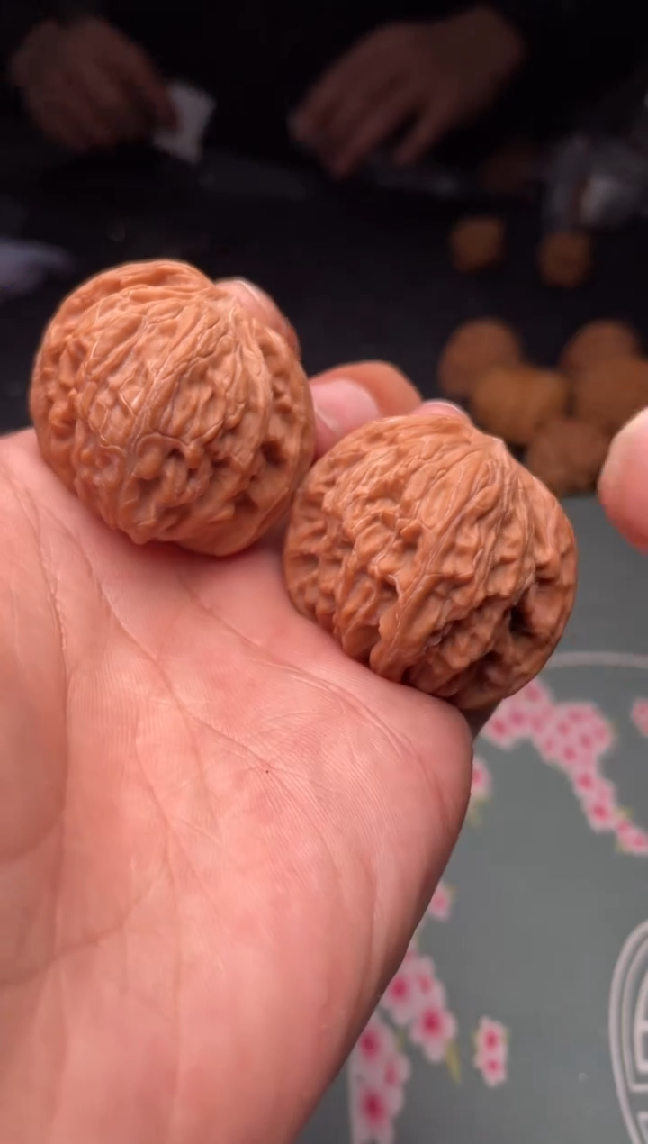 把件文玩核桃a34磨盘 39尺