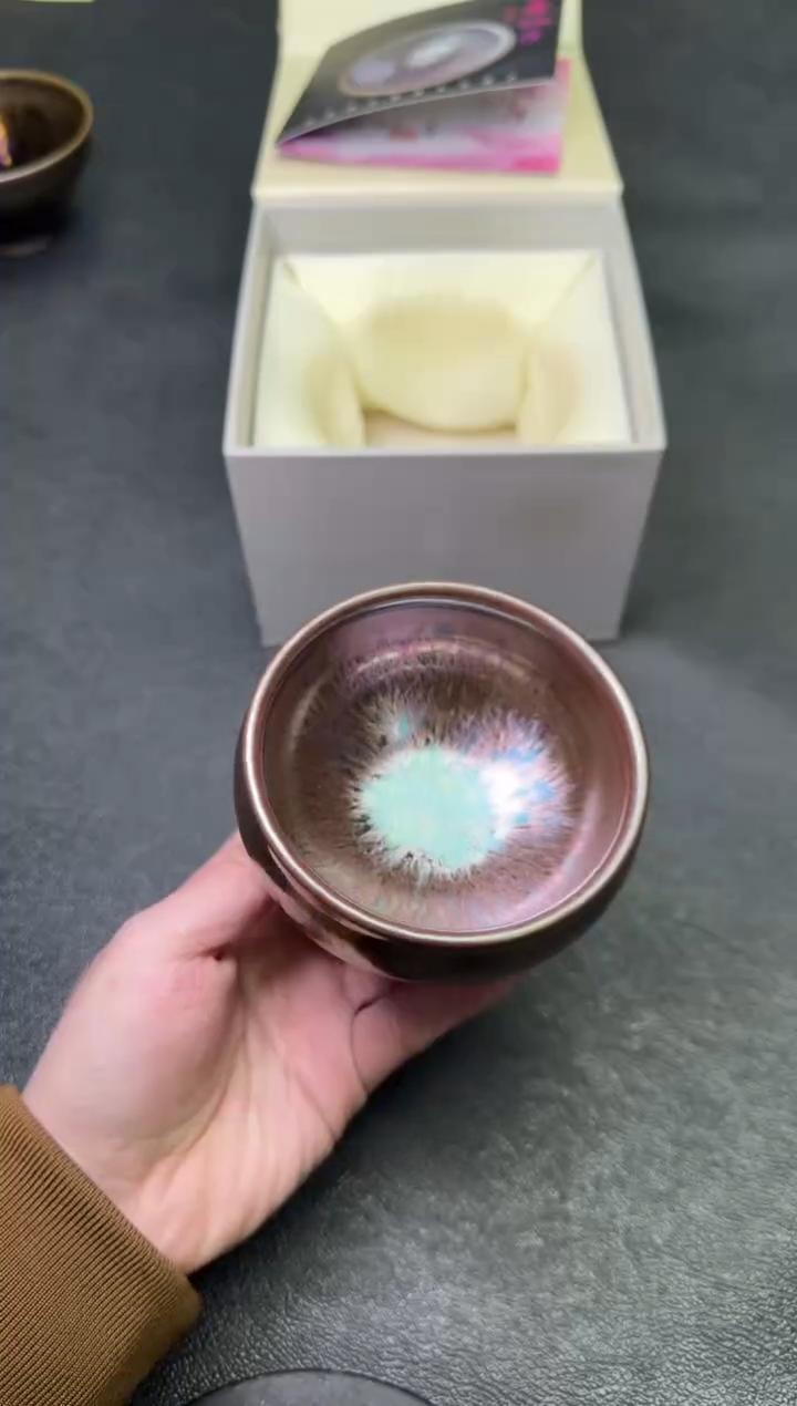 【闪购商品】茶盏7紫霞仙子茗瓷茶器