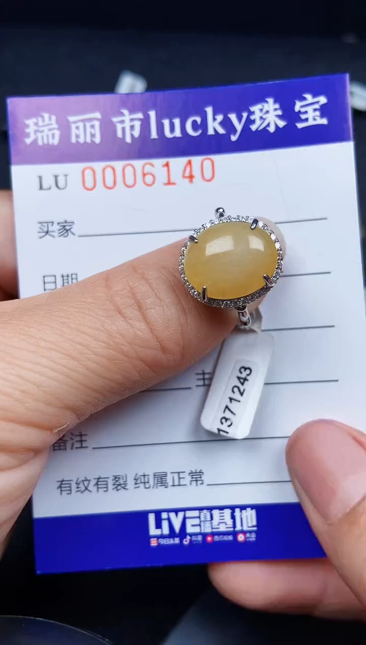 翡翠银S925镶嵌颈饰6140