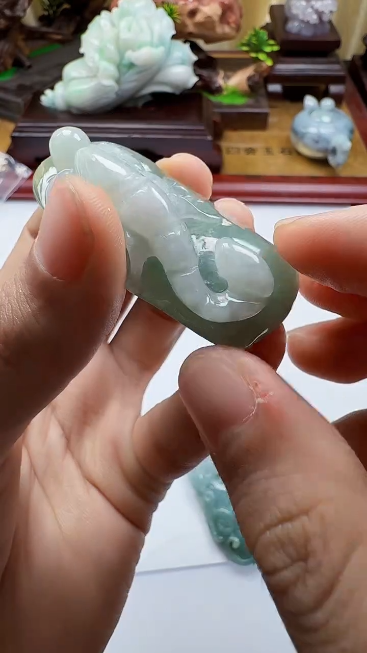 吊坠(不含链)未镶嵌翡翠1