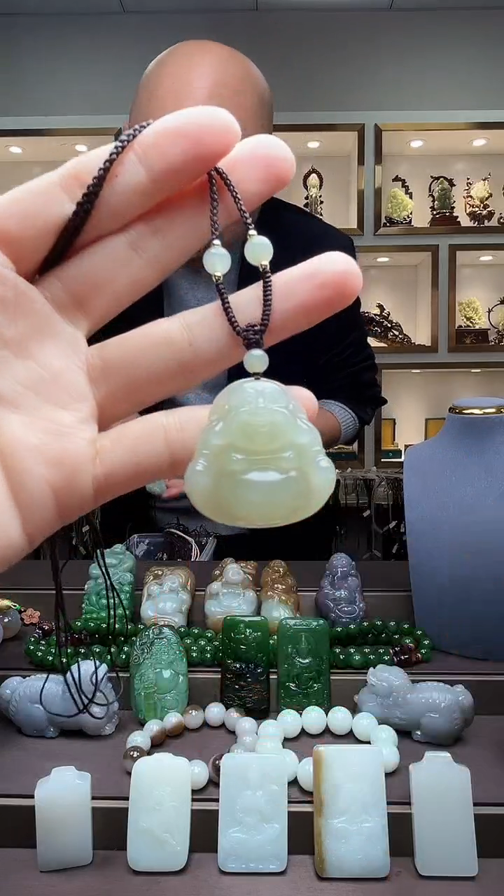 【闪购商品】和田玉颈饰未镶嵌苏