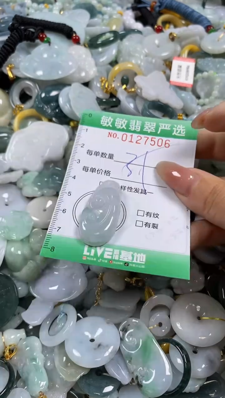 【闪购商品】翡翠颈饰未镶嵌闪购0127506