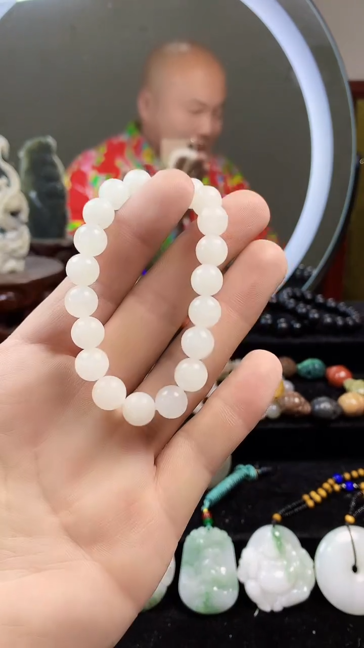 【闪购商品】和田玉手串未镶嵌7