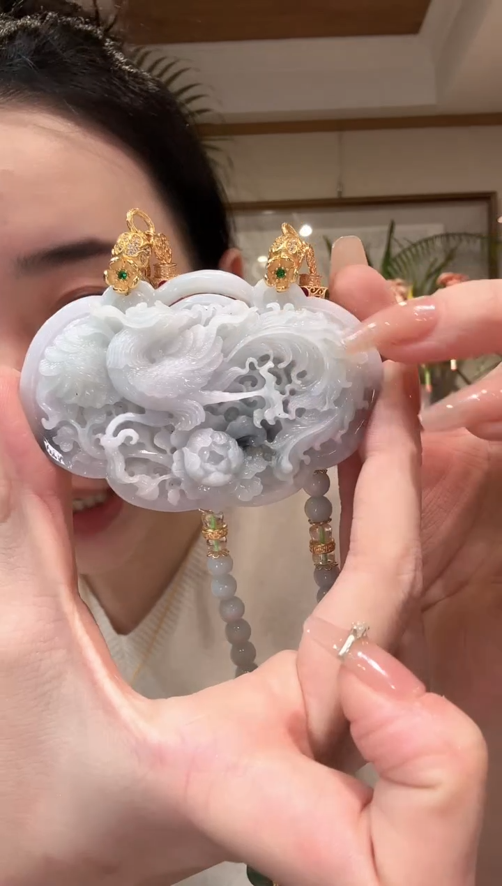 【闪购商品】翡翠颈饰未镶嵌国风