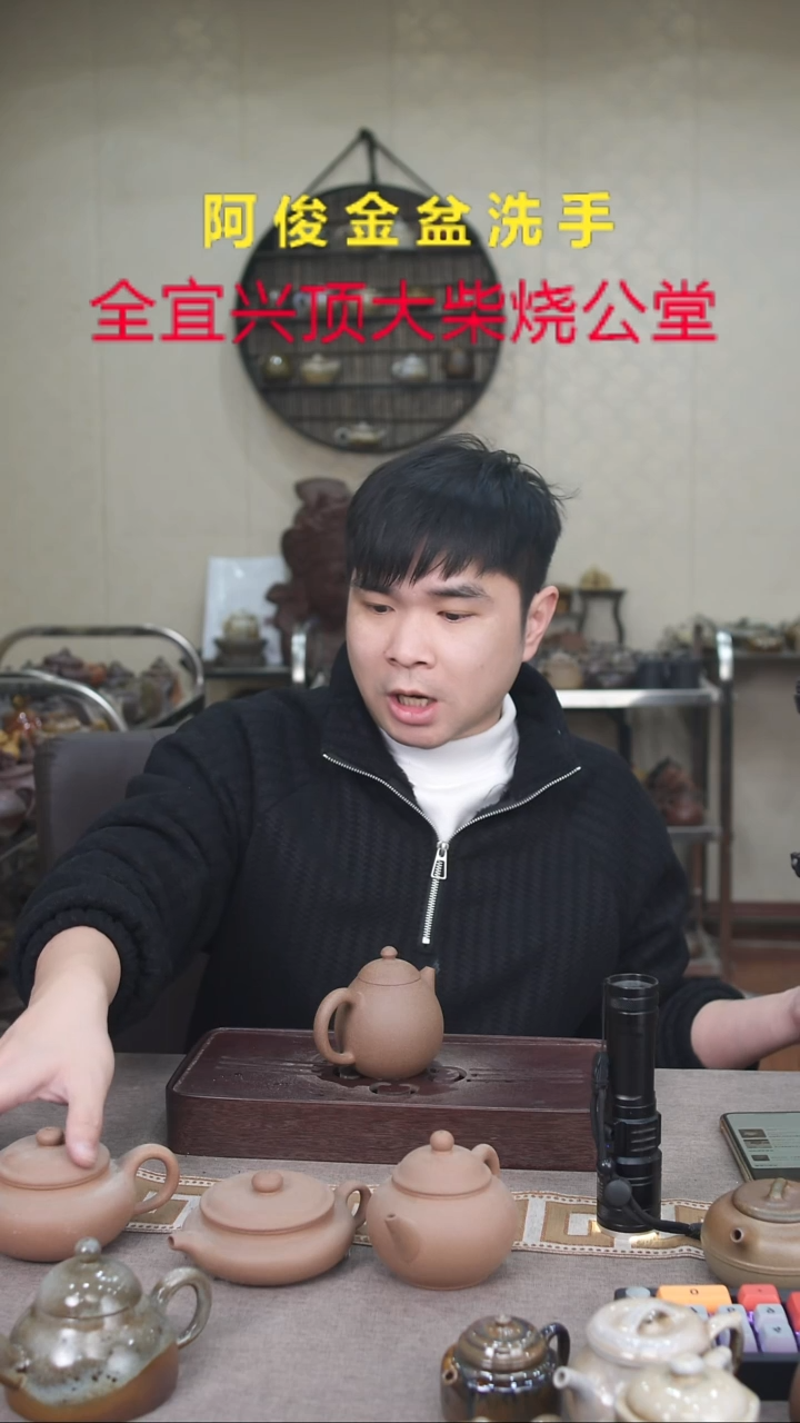 茶壶紫砂宜兴紫砂柴烧