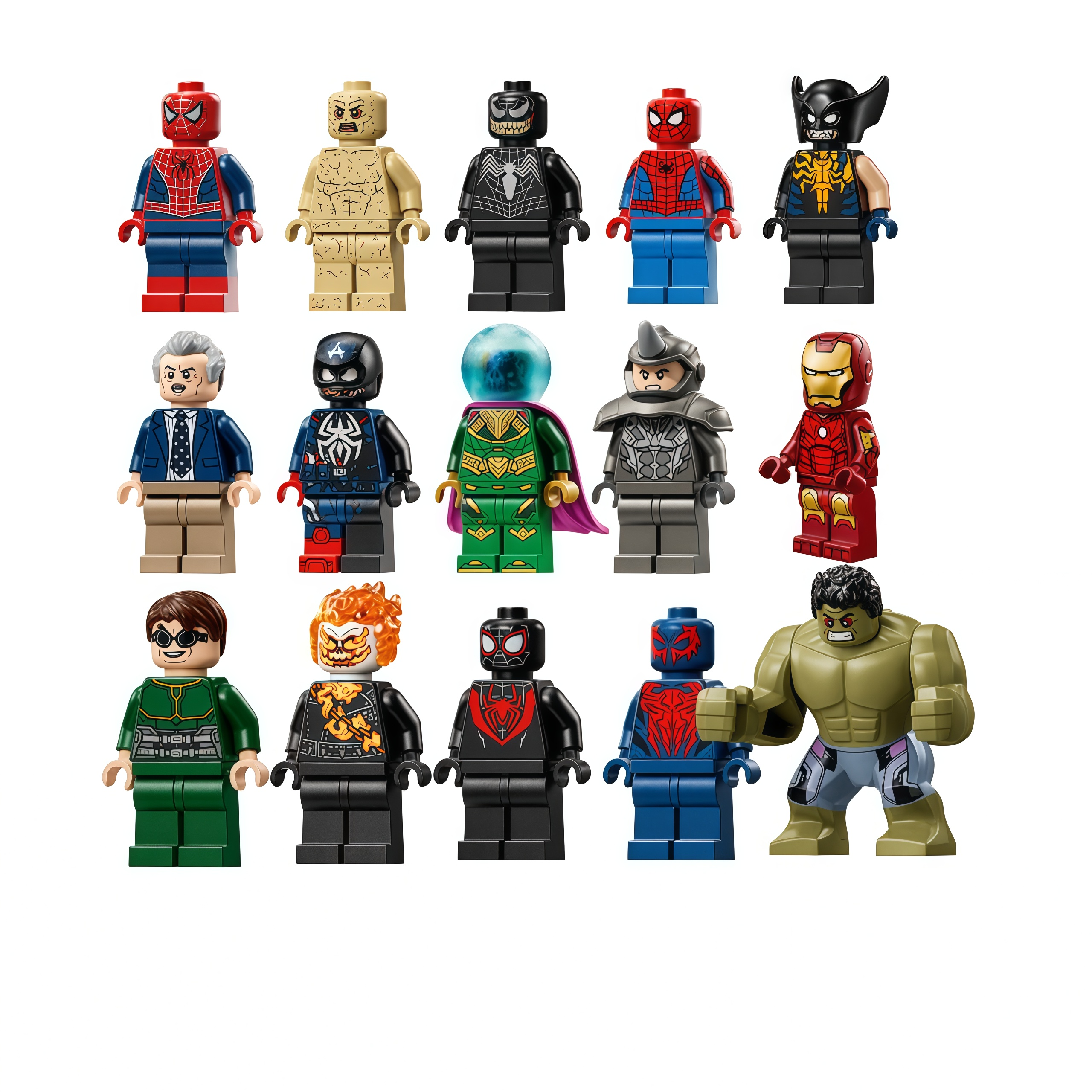 真品 超级英雄 76334 76335 76336 76337 76342 漫威 人仔