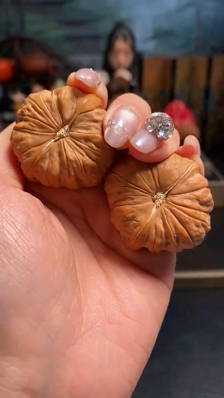 【闪购商品】文玩核桃吊坠F260南瓜墩40