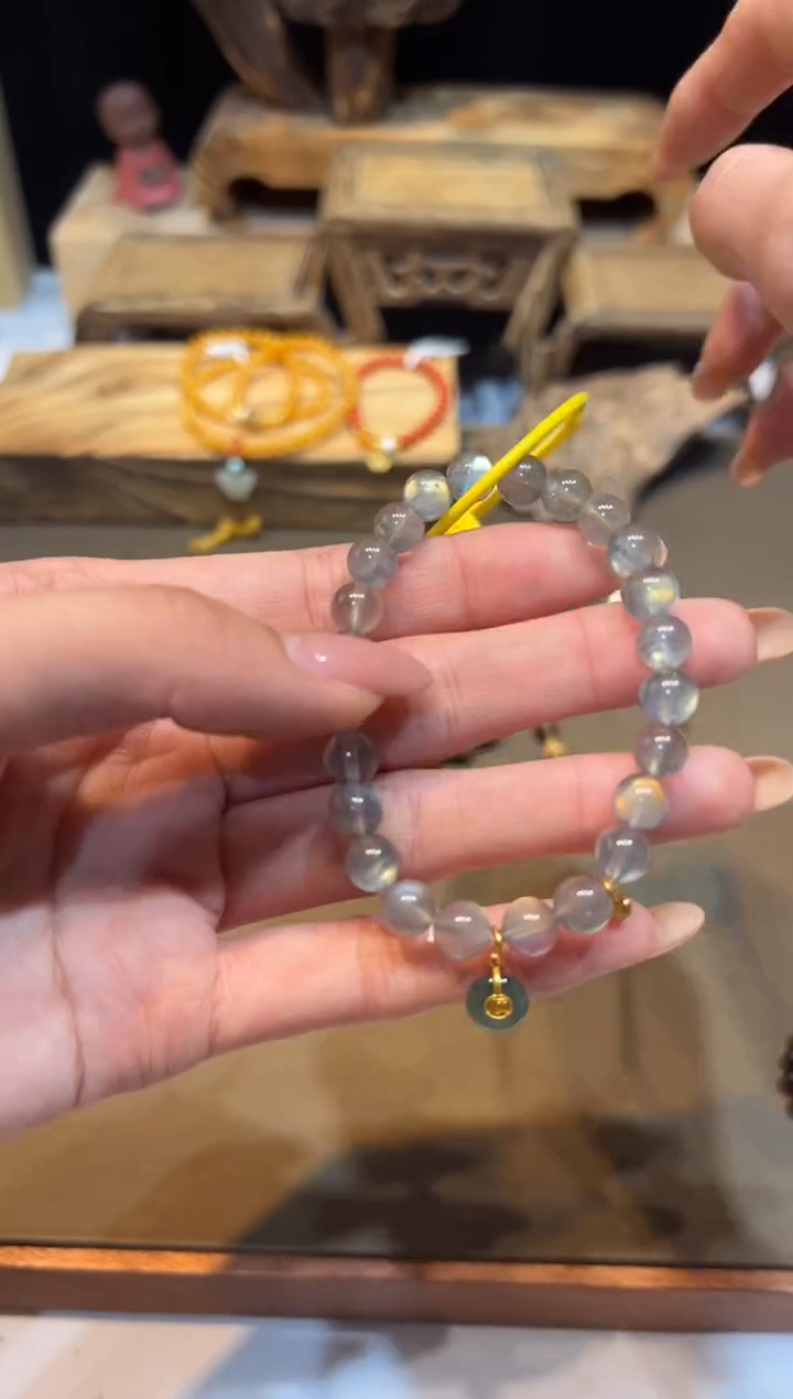 未镶嵌手链长石手饰@@D3313