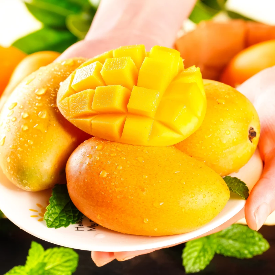 【海南直发WG】海南小台农芒果5斤当季新鲜水果软糯香甜皮薄核薄