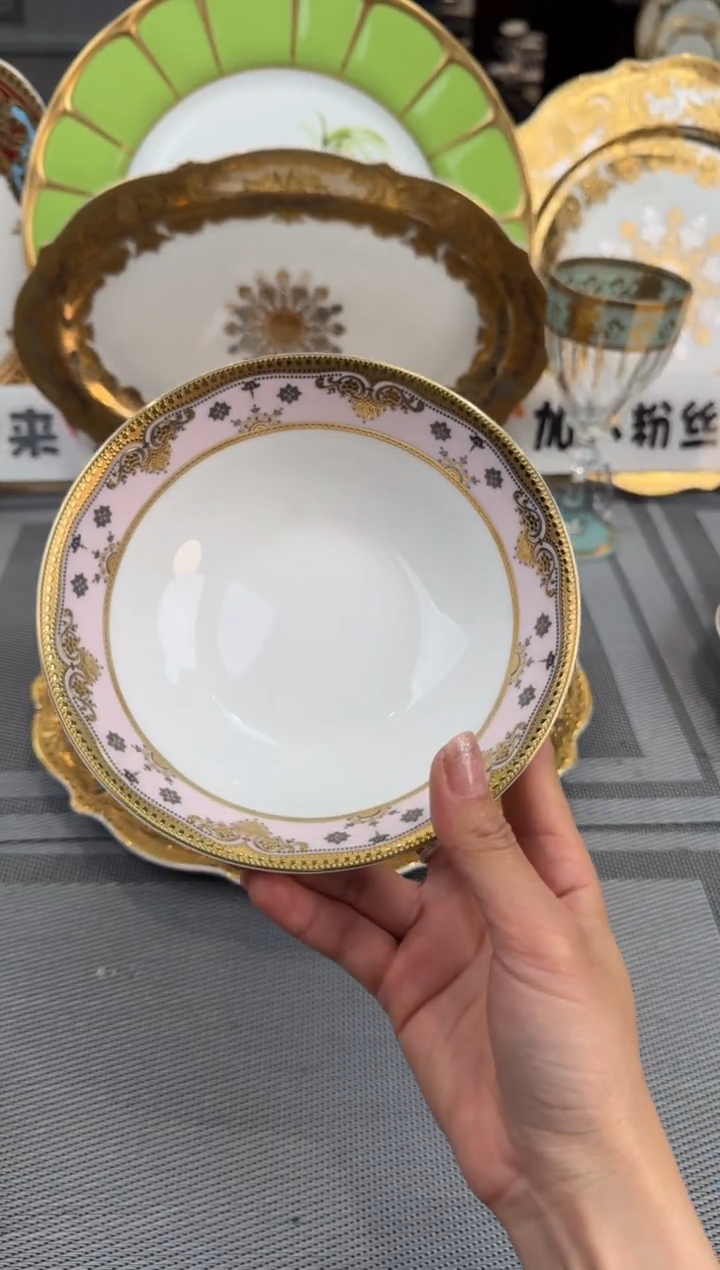 【闪购商品】瓷片6英寸水果碗福利款 2个