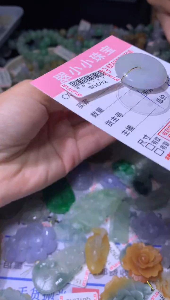 【闪购商品】翡翠颈饰未镶嵌MJX022164