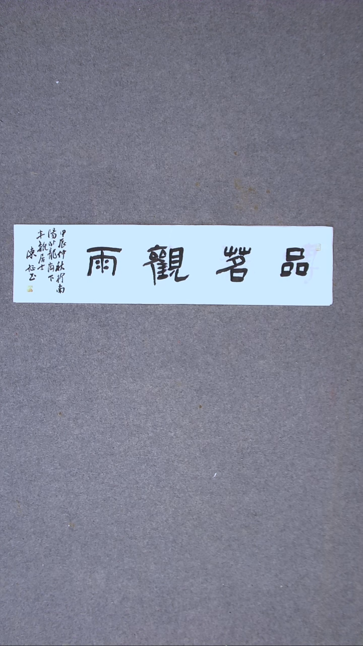 书法陈征 河南南阳 69*17一平尺