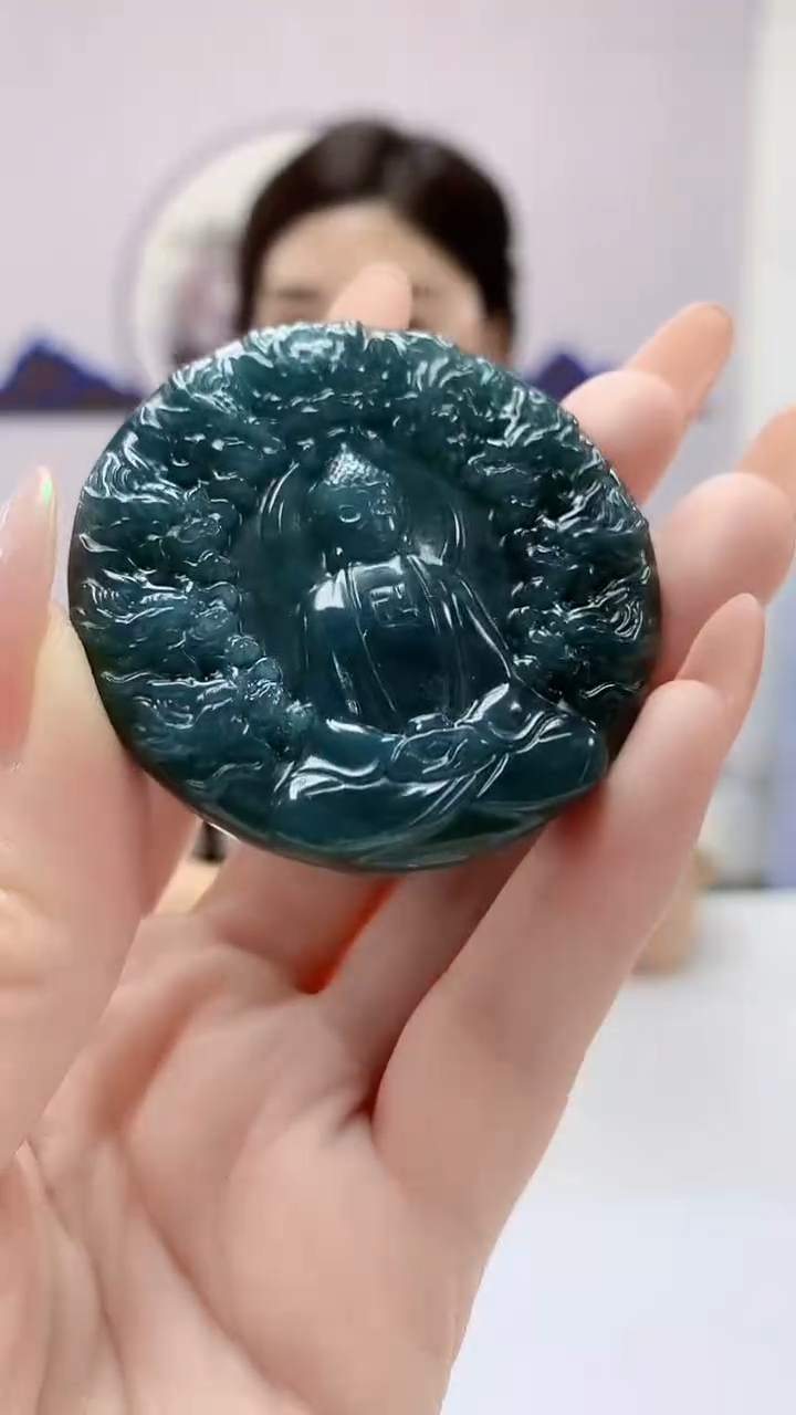 【闪购商品】翡翠颈饰未镶嵌4829DD-JJ挂件6