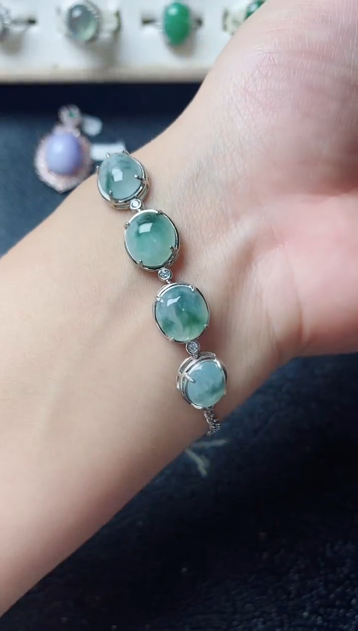 【闪购商品】翡翠戒指银S925镶嵌11111