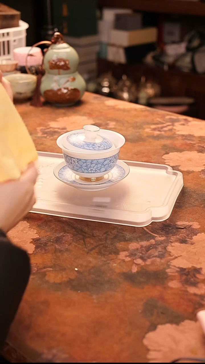 陶瓷茶具（无礼盒无茶盘）@@156