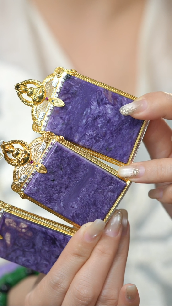 查罗石未镶嵌颈饰@YS008102304@多样性发其一