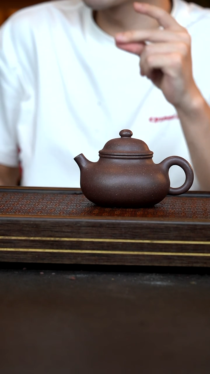 茶壶紫砂CZP   大水潭天青泥    容天   250cc