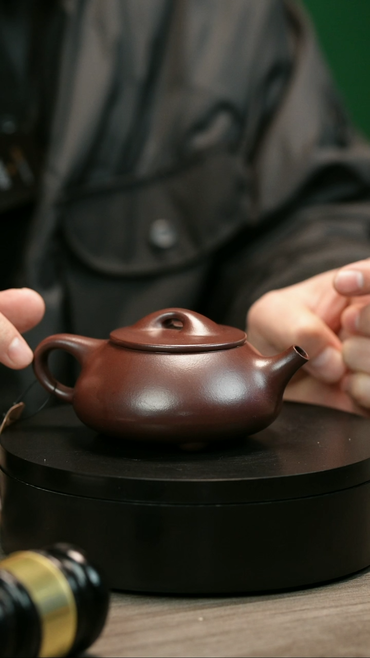 茶壶紫砂s****gH2394光素石瓢