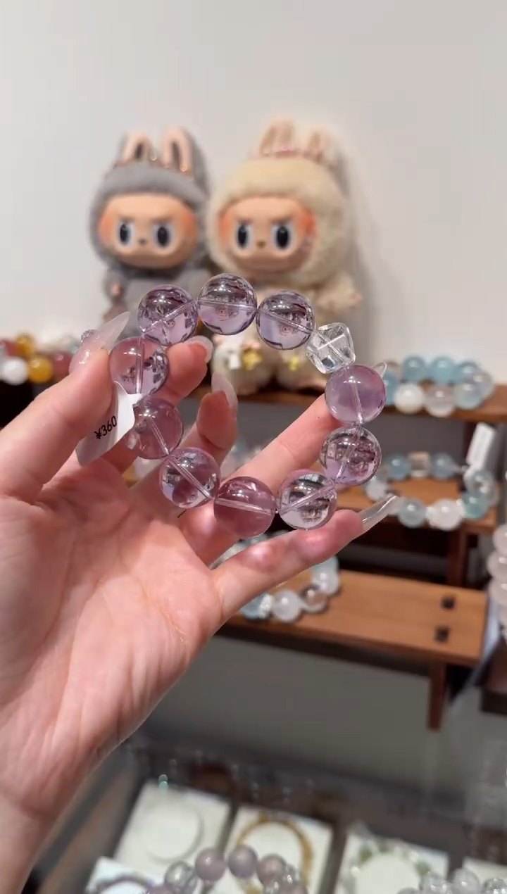 水晶手串未镶嵌）拍4单发一串 拍1单发单珠 多样性发货