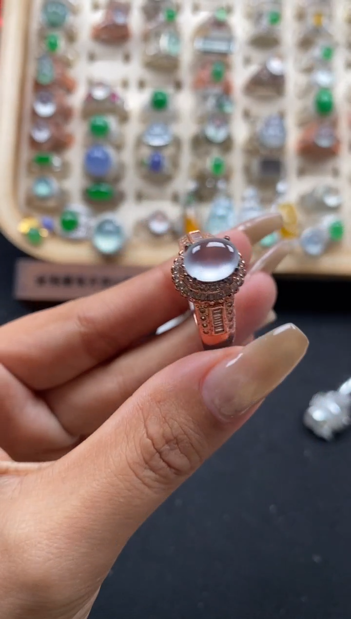 未镶嵌戒指翡翠缅甸天然a货翡翠