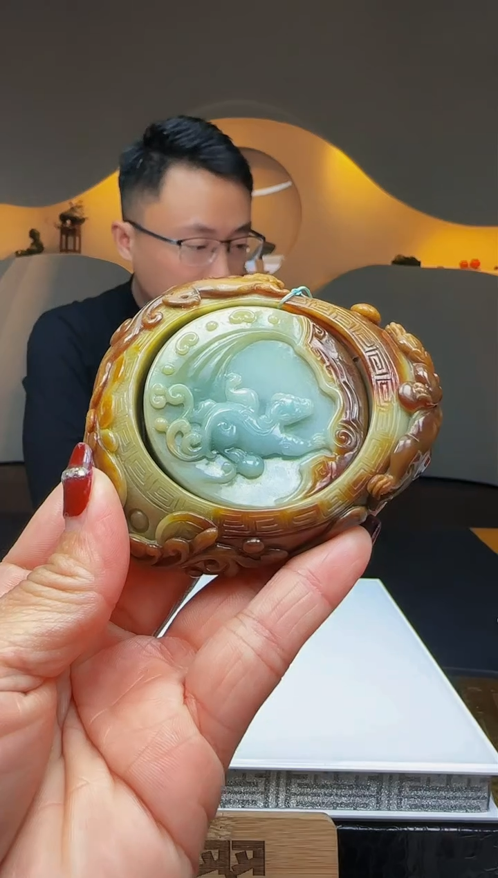 【闪购商品】定制翡翠未镶嵌Q03276翡翠毛货