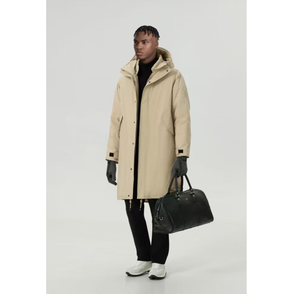 【格一专属】2025冬新款男女同款高端中长款鹅绒服890