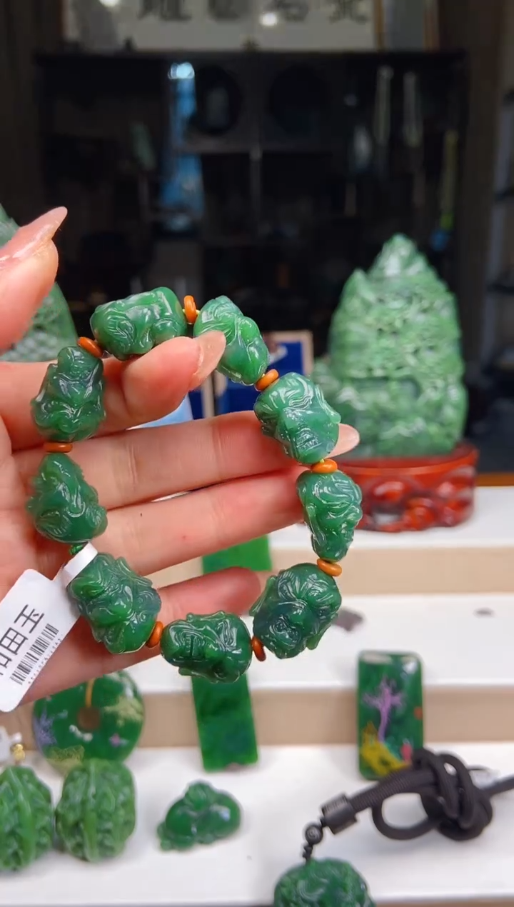 【闪购商品】和田玉挂件未镶嵌1