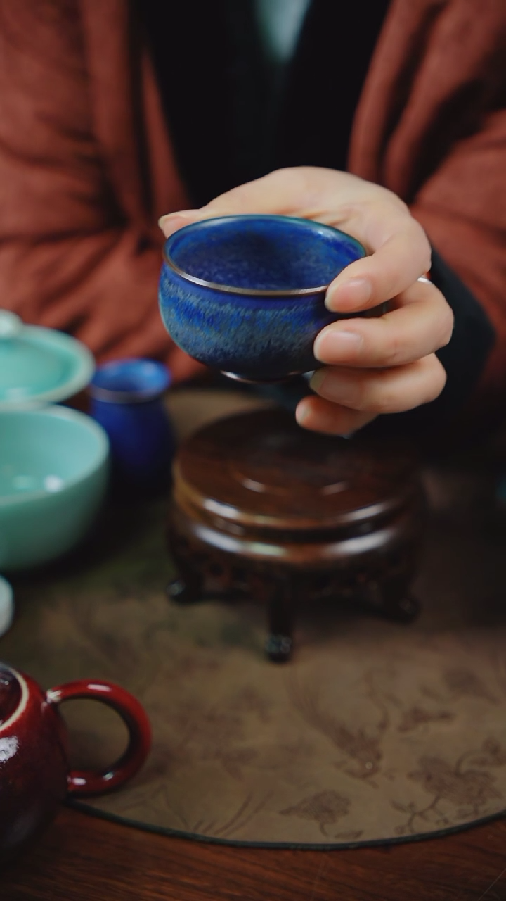 【闪购商品】杯85钧瓷纯手工茶杯