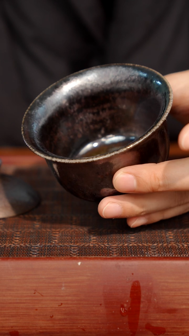 陶瓷奢瓷/瑞寅柴烧茶器（盖碗）0491